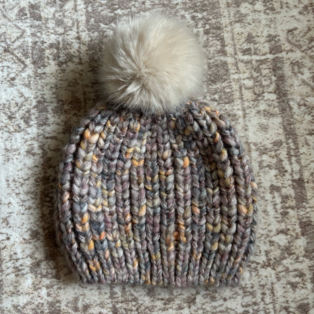 Stil Estro Multicolor Knit Winter‎ Hat